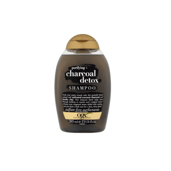 OGX purifiying + Charcoal Detox shampoo شامپو ذغال او جی ایکس