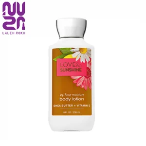 bath and body works love and sunshine lotion