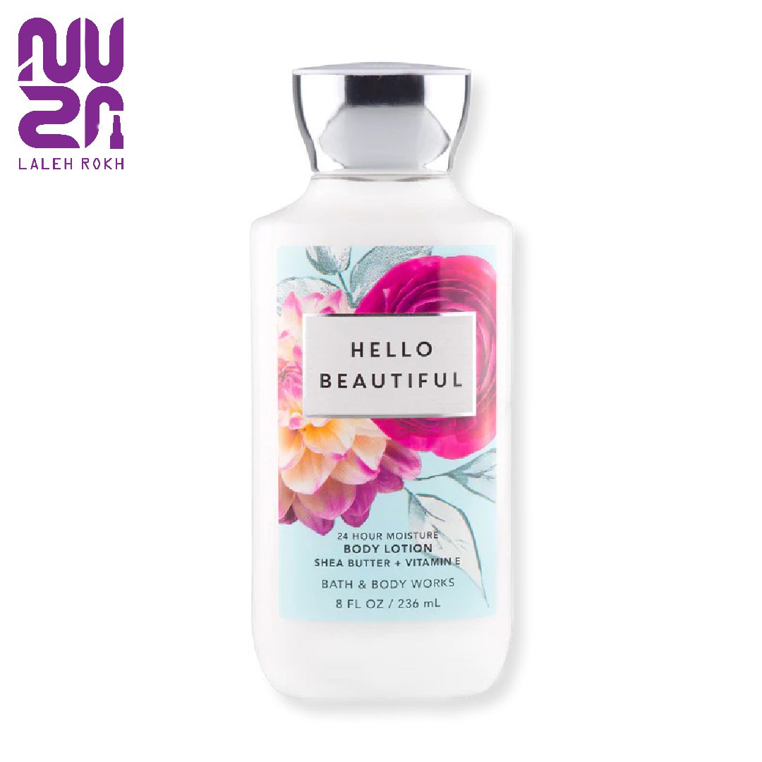 Bath and Body Hello Beautiful Body Lotion لوسیون بدن هلو بیوتیفول بث اند بادی | Bath and Body Hello Beautiful Body Lotion - تصویر 1