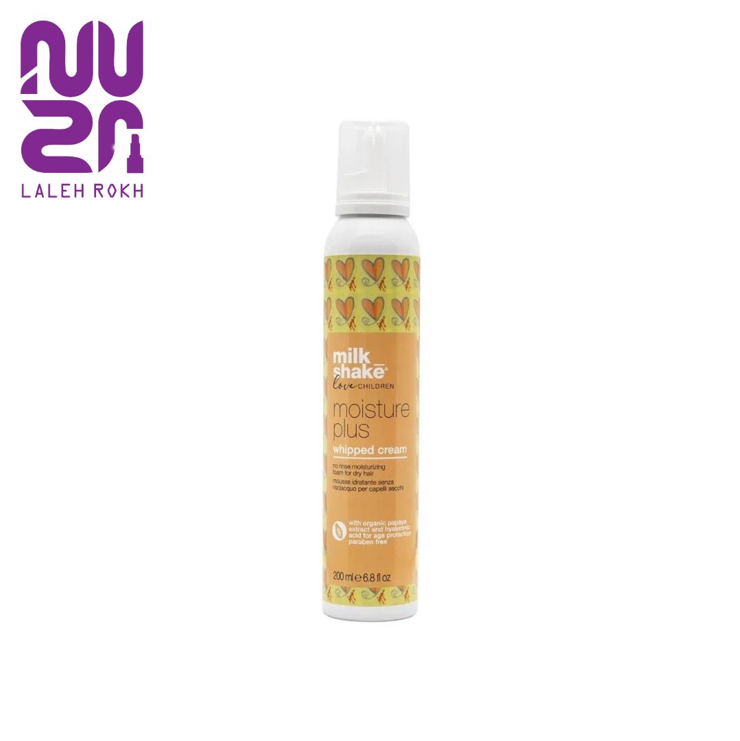 milk shake moisture فوم مرطوب کننده بدون نیاز به شست و شو میلک شیک مخصوص موهای خشک 200 میل | Milk Shake Moisture plus Whipped Cream for dry hair 200ml - تصویر 1