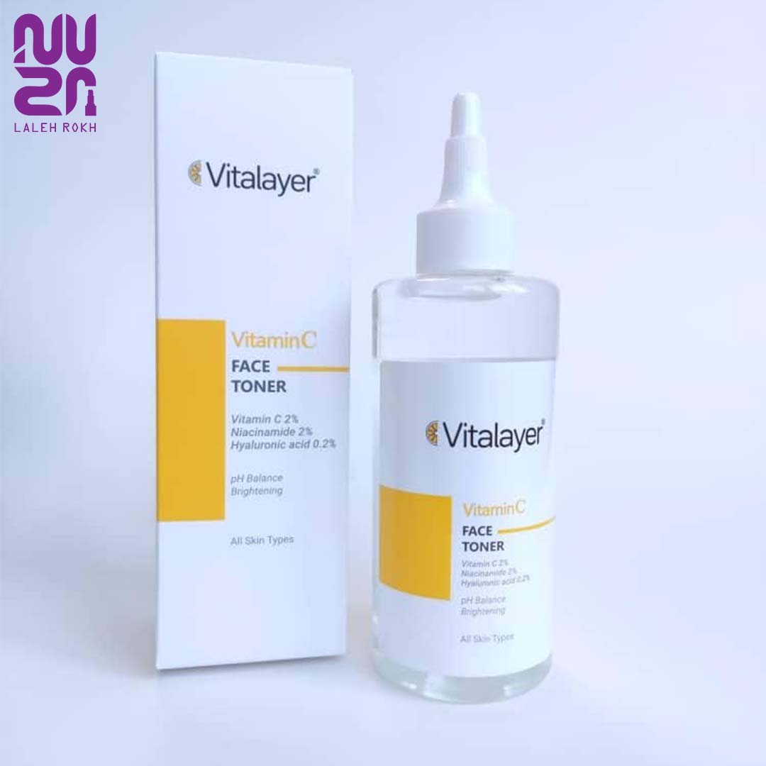 تونر ویتامین سی ویتالیر مناسب برای انواع پوست Vitalayer Face toner Vitamin C for all skin types 200ml تونر ویتامین سی ویتالیر مناسب برای انواع پوست | Vitalayer Face toner Vitamin C for all skin types 200ml - تصویر 1