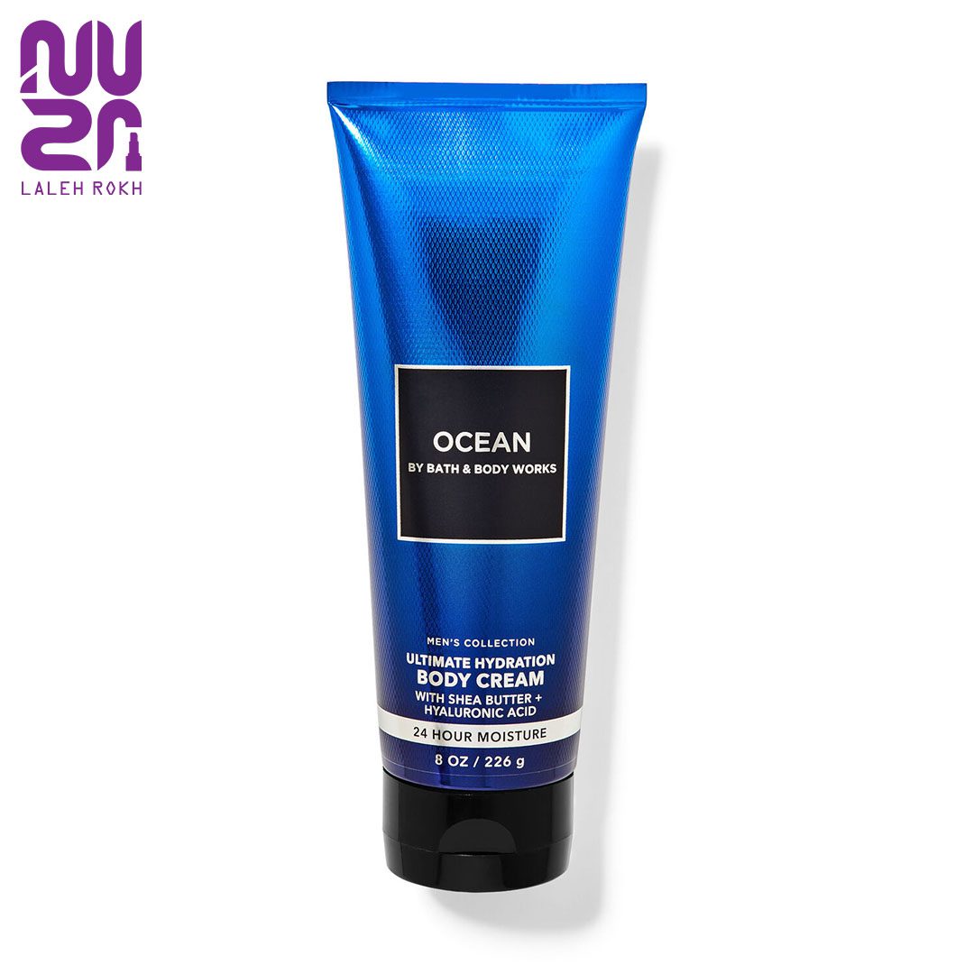 Bath and Body Ocean Body Cream کرم بدن اوشن مردانه بث اند بادی 226گرم | Bath and Body Ocean Body Cream - تصویر 1