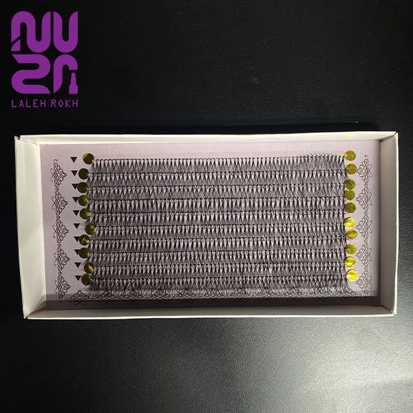 مژه ریسه ای ده تایی لوپینا - 14م Lopina Professional Quality Eyelashes 10pairs - D14mm مژه ریسه ای ده تایی لوپینا - 14م | Lopina Professional Quality Eyelashes 10pairs - D14mm - تصویر 1