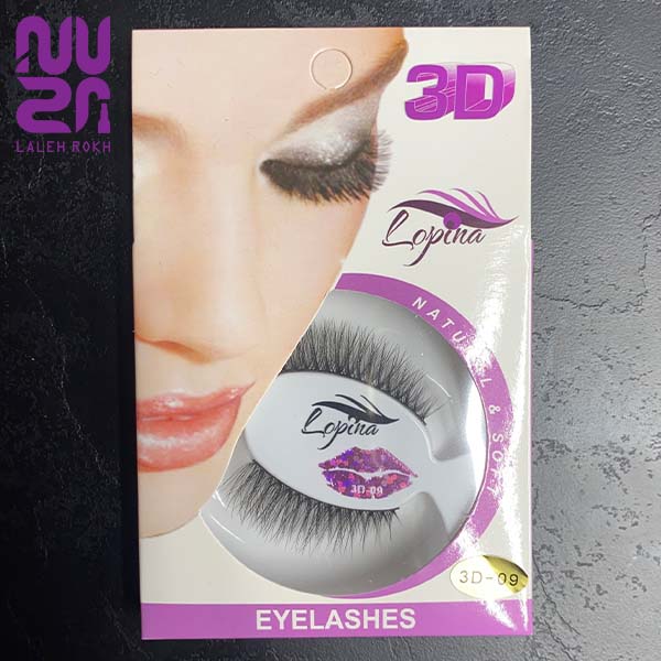 مژه مصنوعی سه بعدی لوپینا شماره 9 Lopina 3D Eyelashes-Model 9 مژه مصنوعی سه بعدی لوپینا شماره 9 | Lopina 3D Eyelashes-Model 9 - تصویر 1