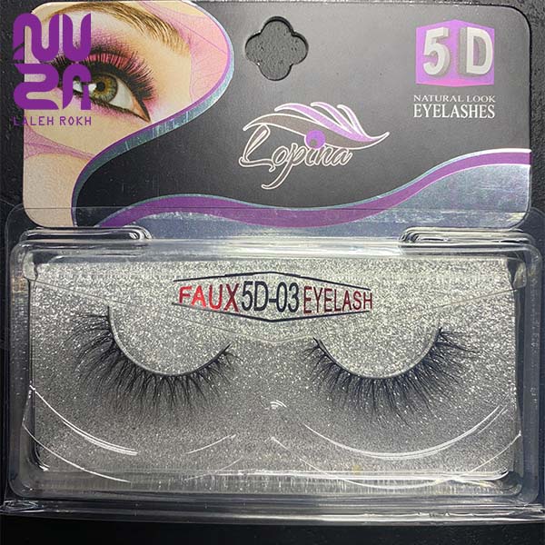 مژه مصنوعی پنج بعدی لوپینا شماره 03 Lopina Faux 5D Eyelashes-Model 03 مژه مصنوعی پنج بعدی لوپینا شماره 03 | Lopina Faux 5D Eyelashes-Model 03 - تصویر 1