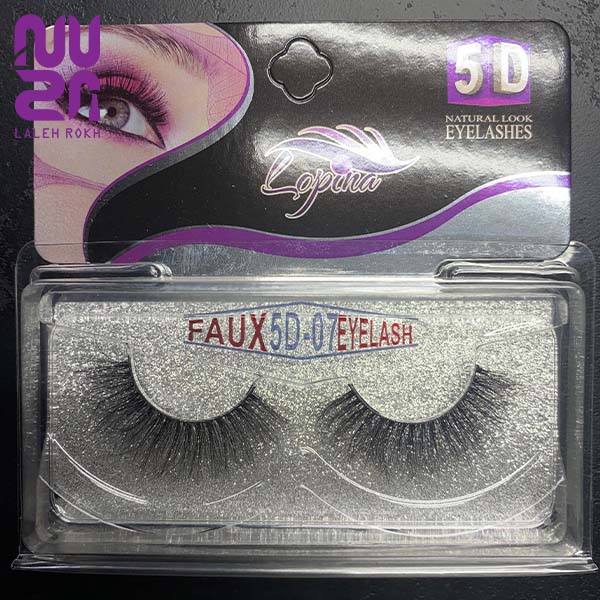 مژه مصنوعی پنج بعدی لوپینا شماره 07 Lopina Faux 5D Eyelashes-Model 07 مژه مصنوعی پنج بعدی لوپینا شماره 07 | Lopina Faux 5D Eyelashes-Model 07 - تصویر 1
