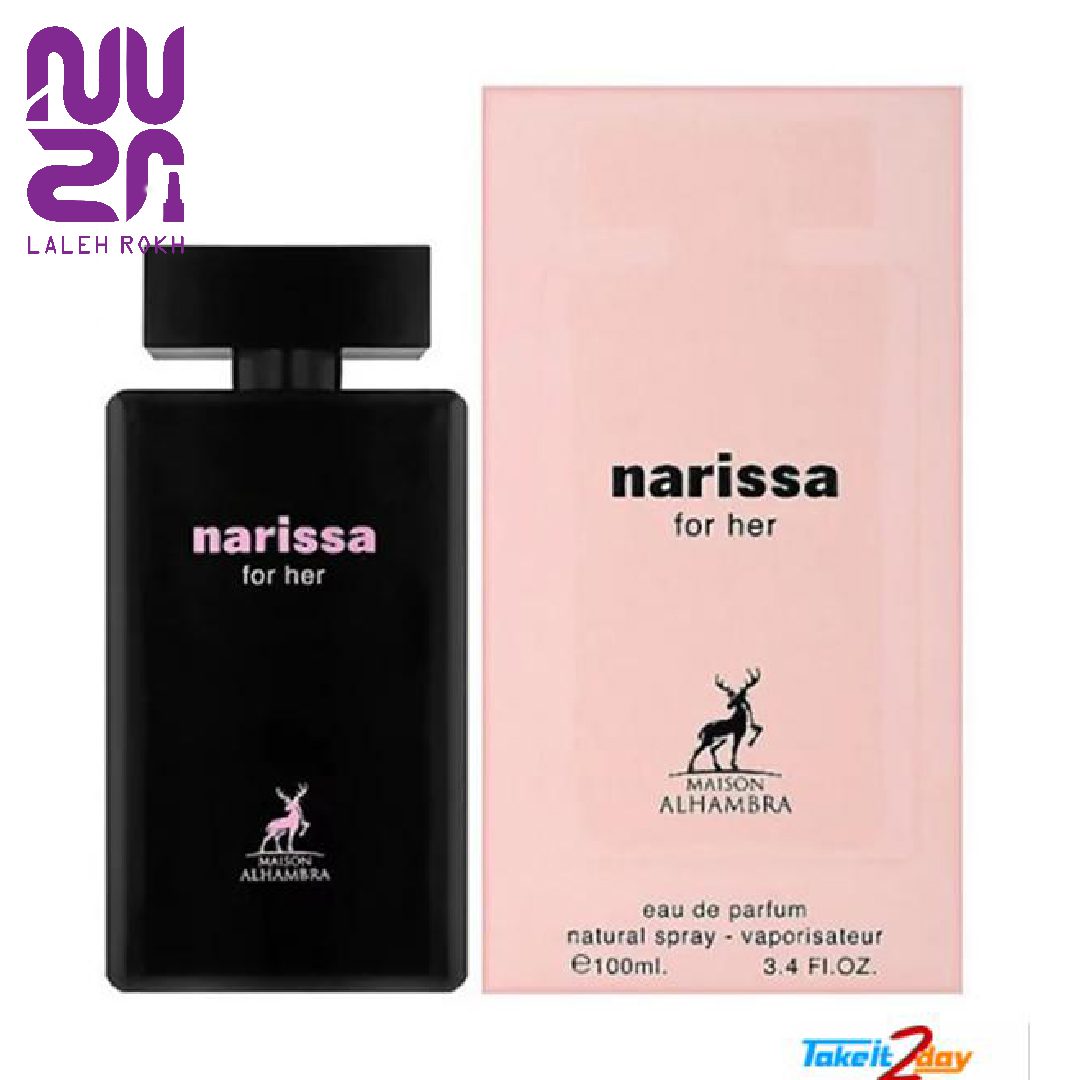 Alhambra NARISSA FOR HER Eau De Perfum 100ml عطر الحمبرا ناریسا ادو پرفیوم 100میل | Alhambra Narissa Eau De Perfum 100ml - Image 1