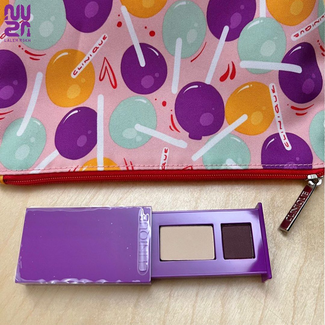 Clinique All About Shadow Duo Eyeshadow – vanilla سایه چشم مینی کلینیک مدل ال ابوت شادو رنگ وانیل (از ست جدا شده) | Clinique All About Shadow Duo Eyeshadow - vanilla - تصویر 1