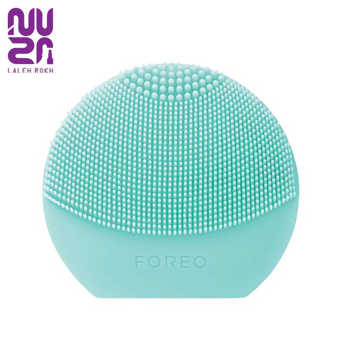 Foreo blue battery-powered face brush فیس براش باطری خور فورئو رنگ آبی |Foreo blue battery-powered face brush - تصویر 1