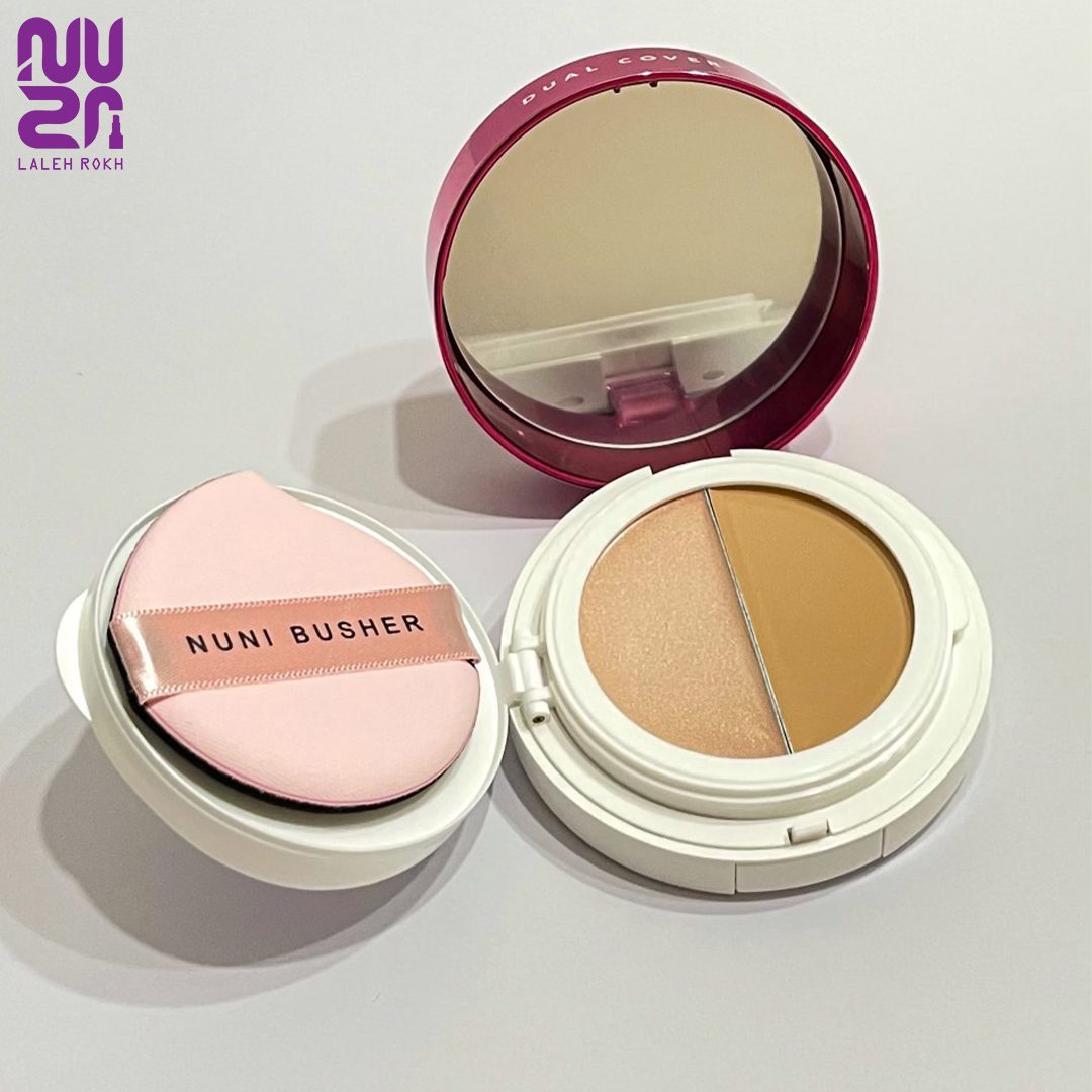 Nuni Busher Make u Love Dual Cover محصول سه کاره کوشن و هایلایتر و کانسیلر نونی بوشر|Nuni Busher Make u Love Dual Cover - Image 1