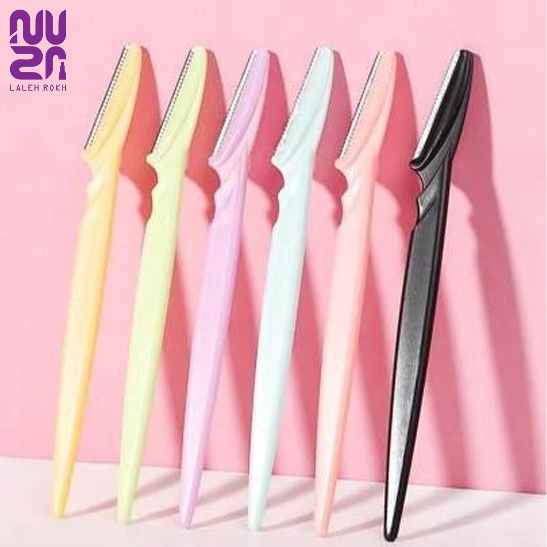 Sheglam 6eyebrow Shaper بسته تیغ 6تایی رنگی صورت شیگلم | Sheglam 6eyebrow Shaper - تصویر 1