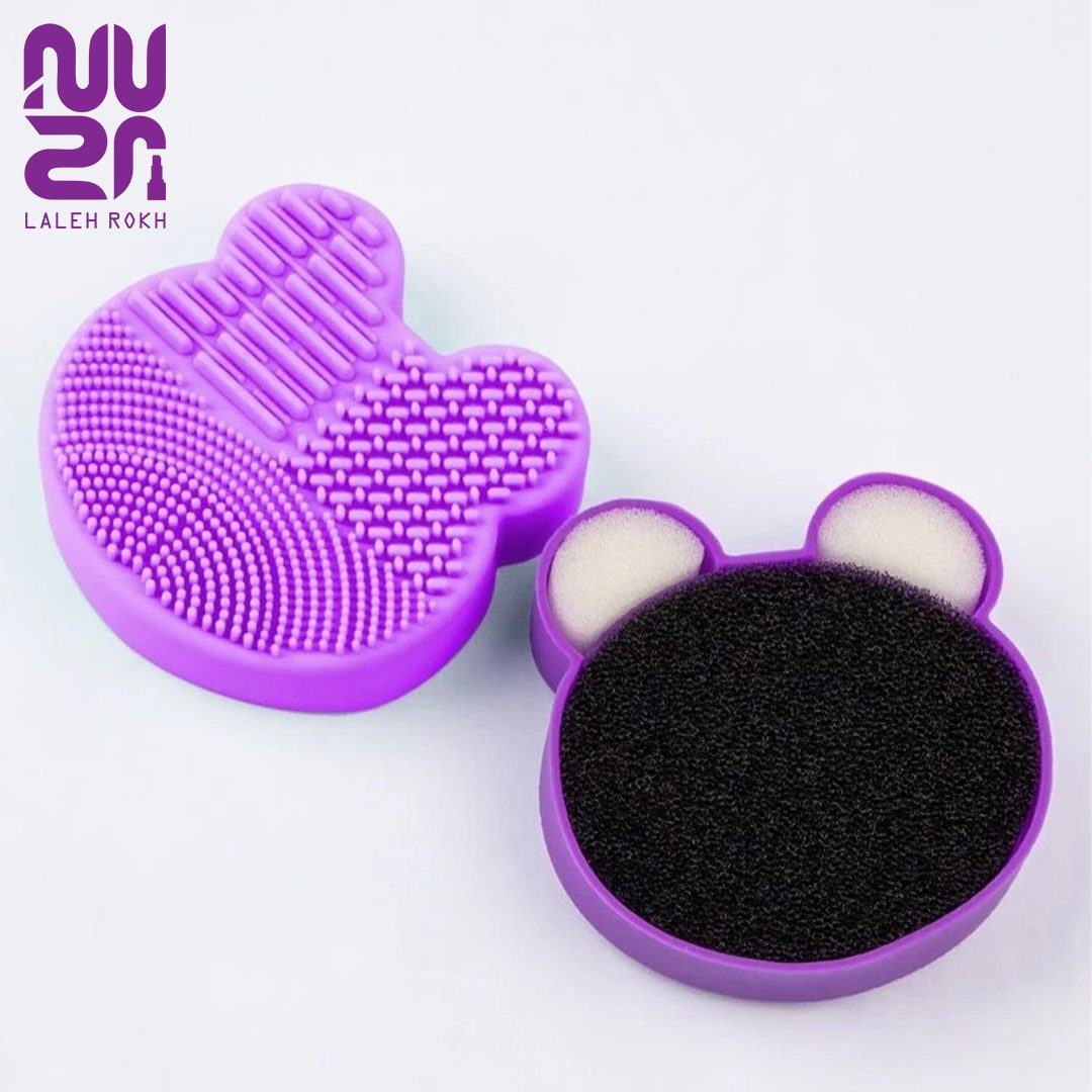 Sheglam silicone bear brush cleanser بنفش3 براش شور و براش پاک کن خرسی شیگلم | Sheglam silicone bear brush cleanser - Image 1