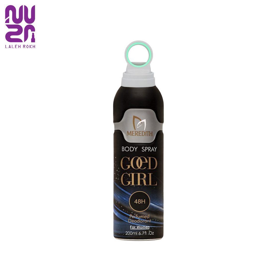 اسپری بدن مردیت زنانه مدل گودگرل اسپری بدن مردیت زنانه مدل گودگرل | Meredith Body Spray Good Girl - تصویر 1