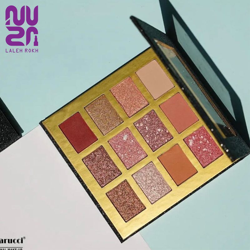 Ferrarucci Professional makeup 12 color eyeshadow palette پالت سایه چشم 12 رنگ فراروسی |Ferrarucci Professional makeup 12 color eyeshadow palette - تصویر 1