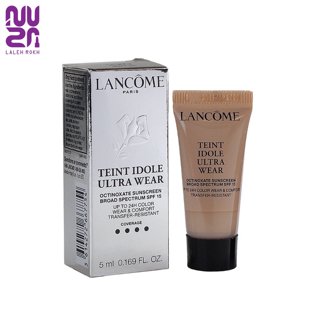 Lancome Teint Idole Ultra Wear SPF 15 Natural foundation makeup کرم پودر سبک (تینت پوست) ایدل اولترا ور لانکوم 5 میل - رنگ بیسکو 310 | Lancome Teint Idole Ultra Wear SPF 15 Natural foundation makeup - تصویر 1