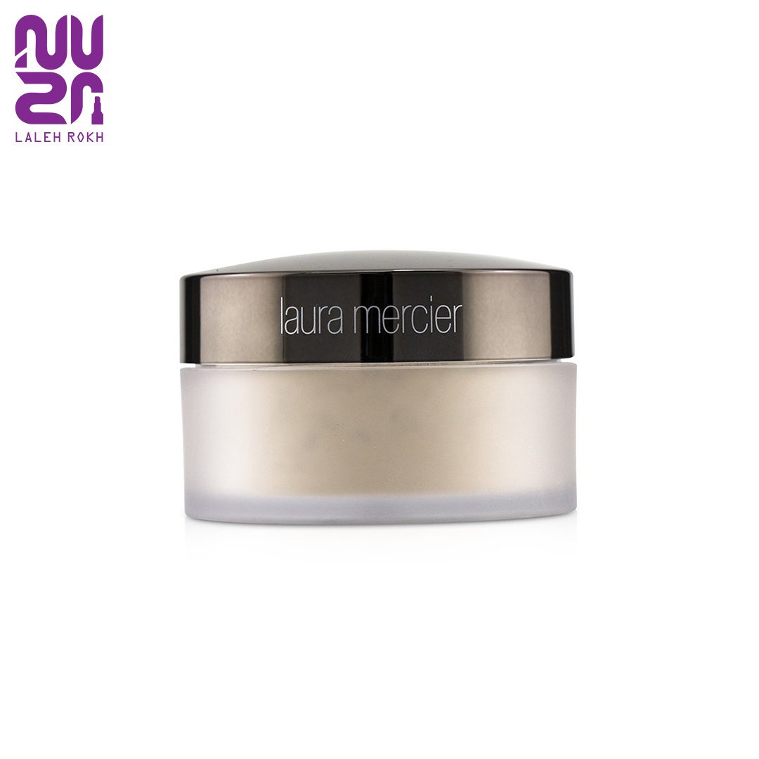 Laura Mercier Loose Setting glow Translucent 9.3g پودر فیکس مینی قسمتی از ست درخشان لورا مرسیه9.3گرم(بدون جعبه)|Laura Mercier Loose Setting glow Translucent 9.3g - تصویر 1