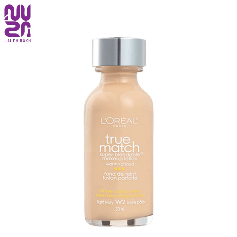LOREAL True Match Super-Blendable Foundatio 30ml63 کرم پودر مدل ترومچ از کالکشن قدیم لورال رنگ لایت ایوری حجم30میل | LOREAL True Match Super-Blendable Foundatio 30ml - تصویر 1
