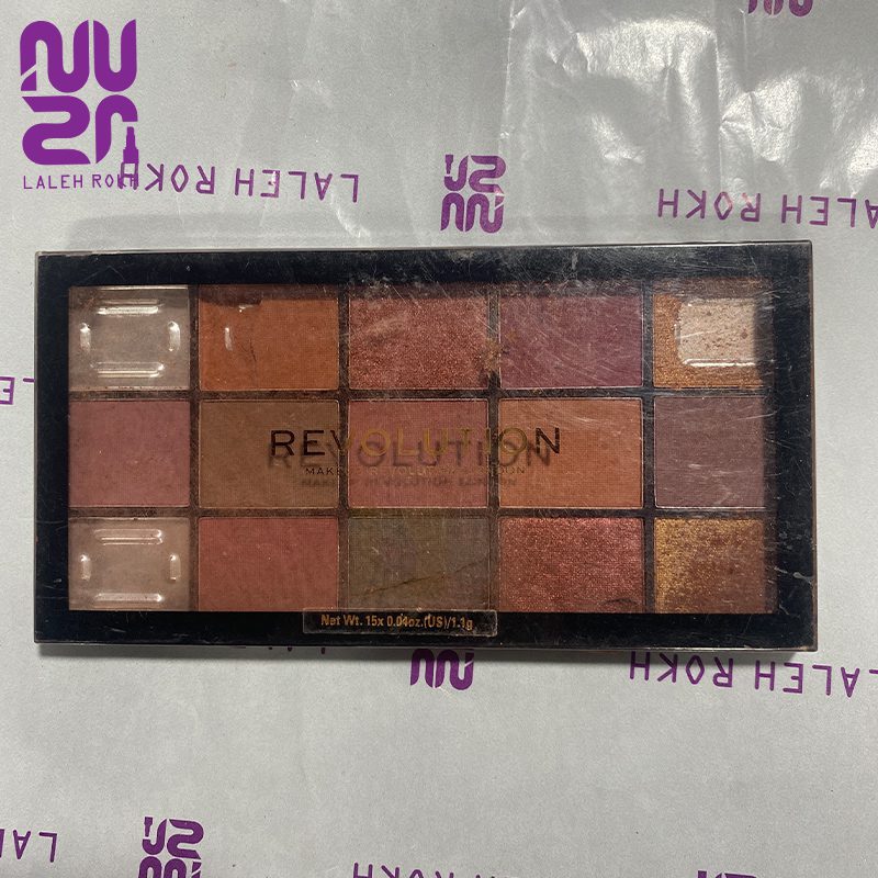 پالت سایه ویتالیتی رولوشن (آسیب دیده پالت سایه New-Trals 3 رولوشن(آسیب دیده شماره9) | revolution Reloaded New-Trals3 eyeshadow palette broken9 - تصویر 1