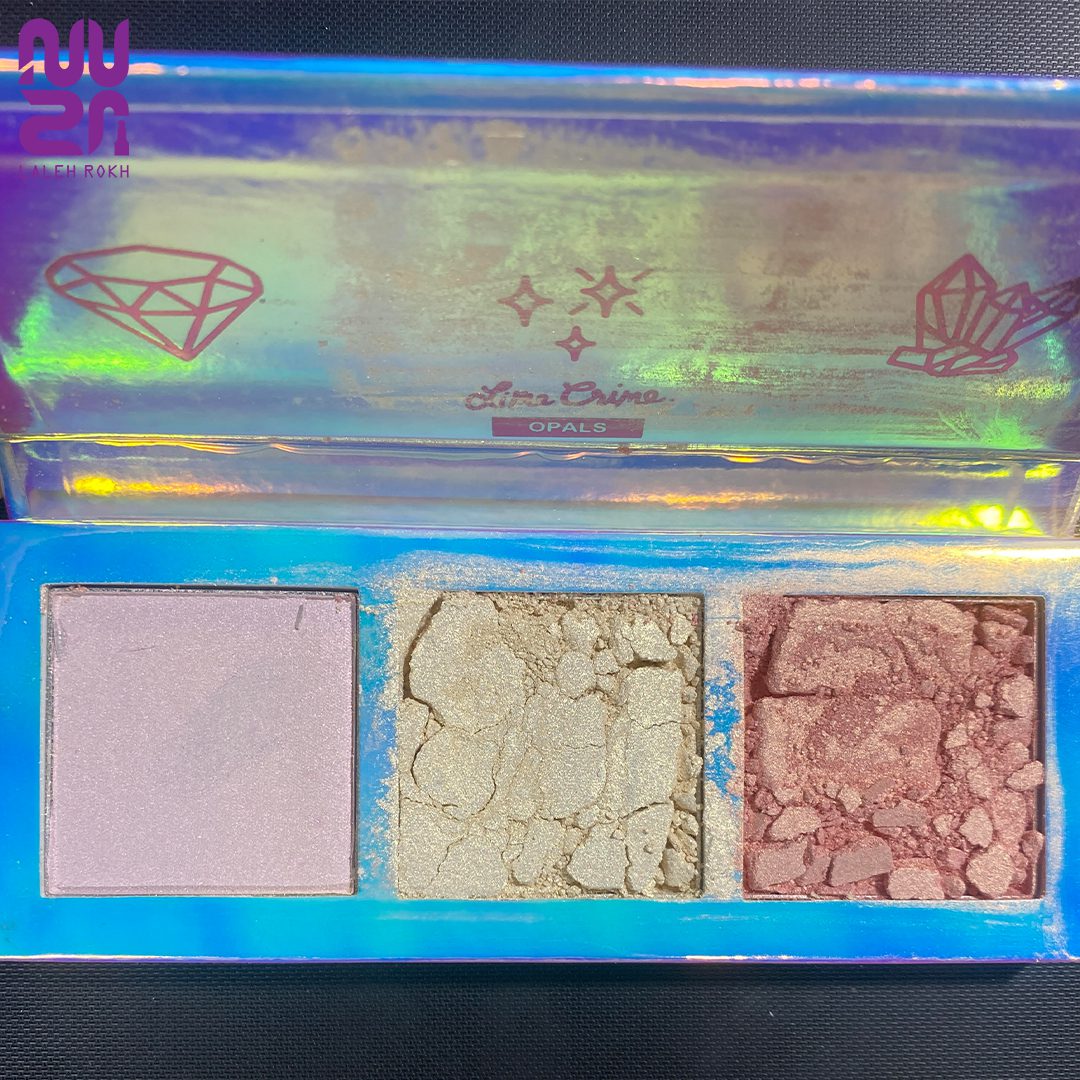Untitled-1 پالت سه رنگ هایلایتر لایم کرایم(آسیب دیده 10) | Lime Crime Hi-Lite Highlighter Angels Palette broken10 - تصویر 1