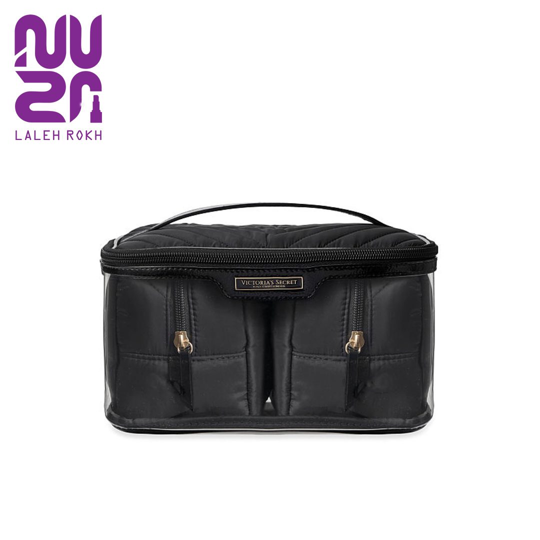 victoria secret getaway glam bag کیف سه تیکه ویکتوریا سیکرت مشکی|victoria secret getaway glam bag - تصویر 1