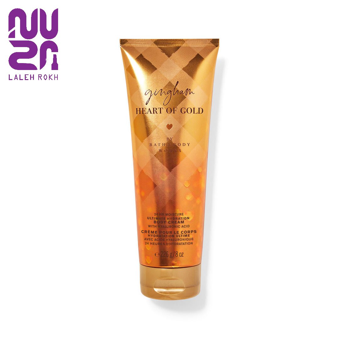 bath and body heart of gold body cream کرم بدن گینگهام هارت او گلد بث اند بادی | Bath and Body Heart Of Gold Body Cream - تصویر 1