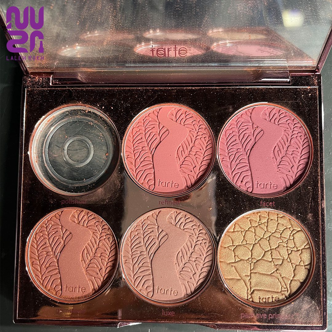 tarte-precious-gems-cheek-palette-broken4 پالت رژگونه پرشز جمز تارت( آسیب دیده شماره4) | (tarte precious gems cheek palette (broken4 - تصویر 1