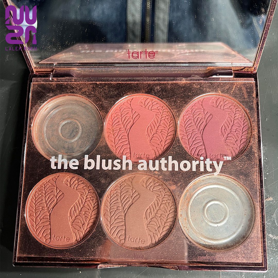 (tarte precious gems cheek palette (broken55 پالت رژگونه پرشز جمز تارت( آسیب دیده شماره5) | (tarte precious gems cheek palette (broken5 - تصویر 1