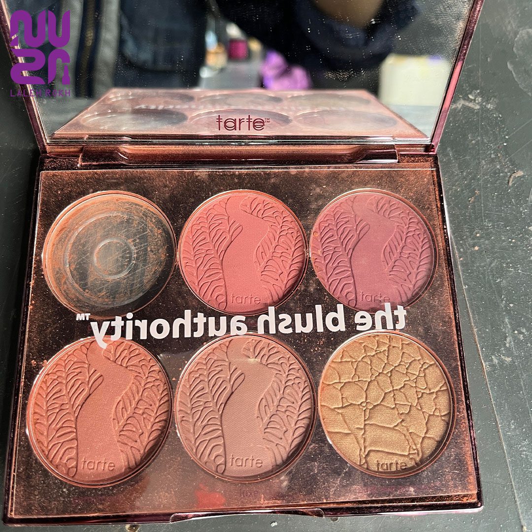 (tarte precious gems cheek palette (broken6 پالت رژگونه پرشز جمز تارت( آسیب دیده شماره6) | (tarte precious gems cheek palette (broken6 - تصویر 1