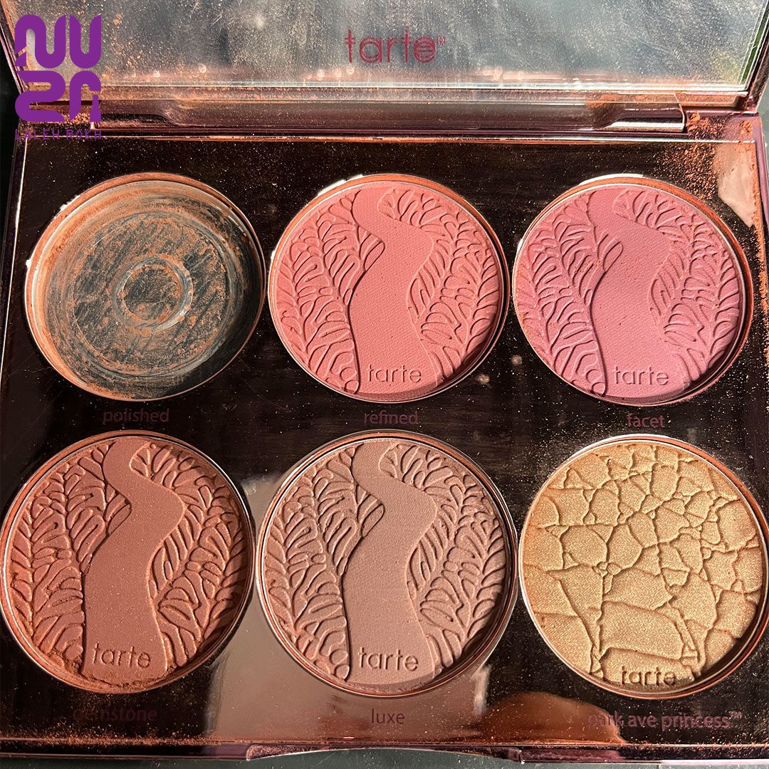 (tarte precious gems cheek palette (broken7 پالت رژگونه پرشز جمز تارت( آسیب دیده شماره7) | (tarte precious gems cheek palette (broken7 - تصویر 1