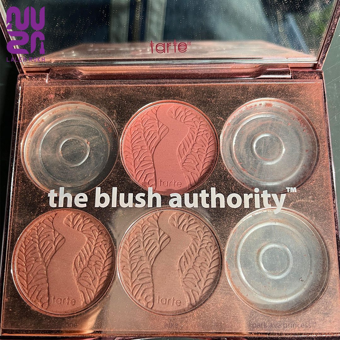 (tarte precious gems cheek palette (broken8 پالت رژگونه پرشز جمز تارت( آسیب دیده شماره8) | (tarte precious gems cheek palette (broken8 - تصویر 1