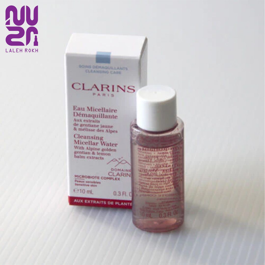 Clarins Mini Cleansing Micellar Water 10ml میسلار واتر مینی انواع پوست کلارنس 10 میل | Clarins Mini Cleansing Micellar Water 10ml - تصویر 1