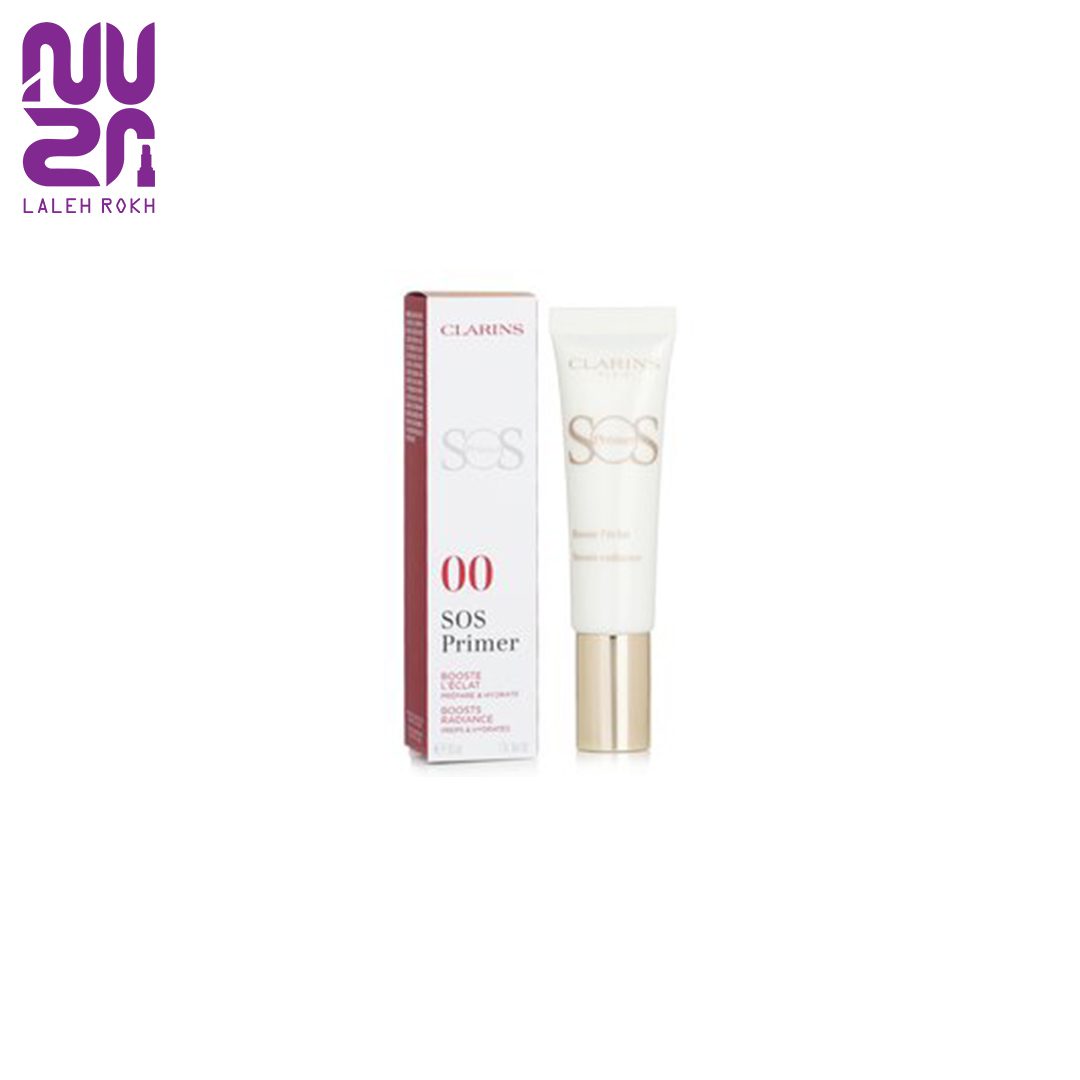 Clarins SOS Primer – No 00 پرایمر مینی صورت کلارنس شماره 00 (10میل) | Clarins SOS Primer (10ml) - UNIVERSAL LIGHT 00 - تصویر 1