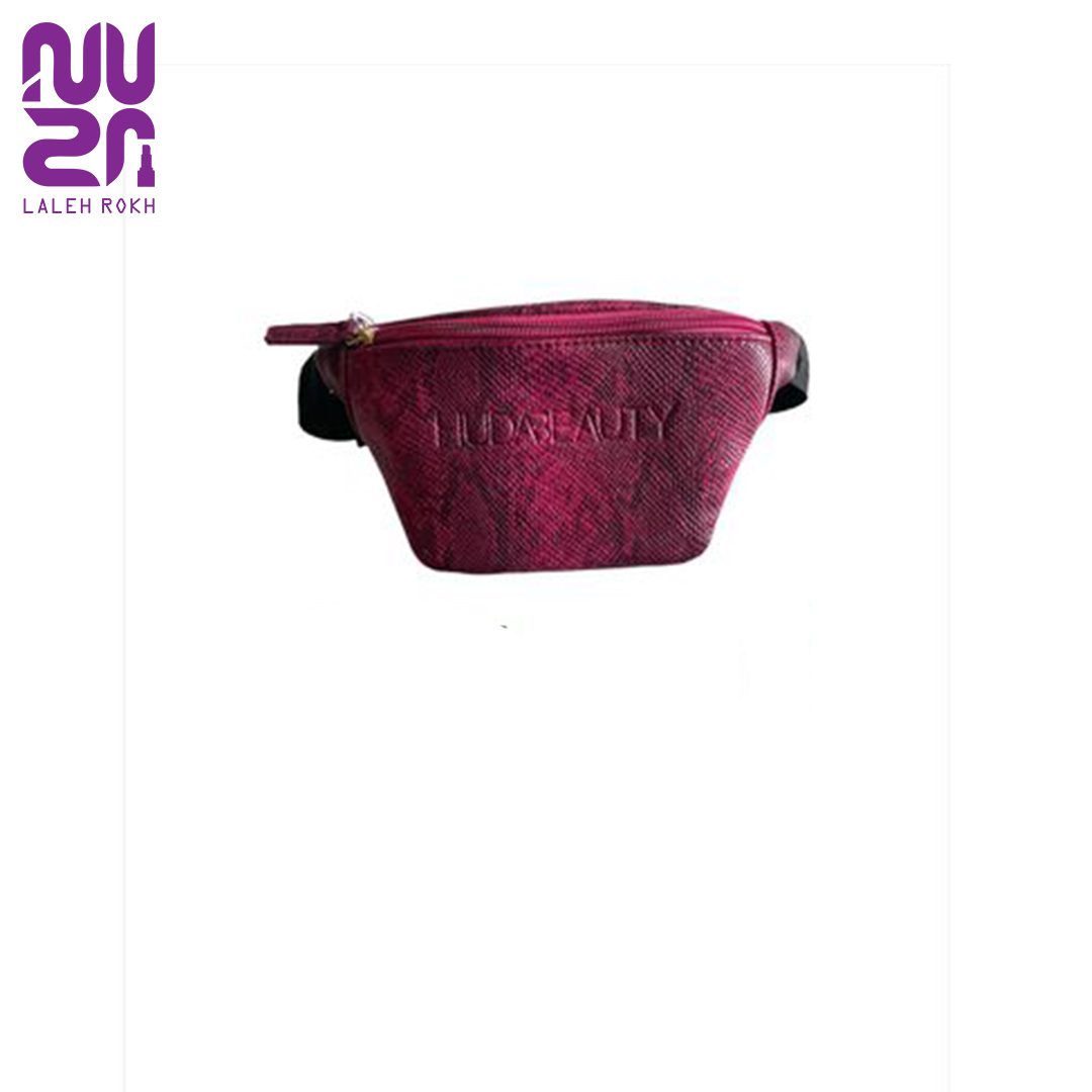 Huda beauty bag کیف کمری پوست ماری بنفش هدی بیوتی |huda beauty purple bag - Image 1