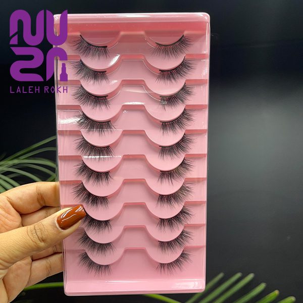 Sheglam eyelashes shr_1_2 مژه 10جفتیshr_1_2شیگلم (شین) | Sheglam eyelashes shr_1_2 - تصویر 1