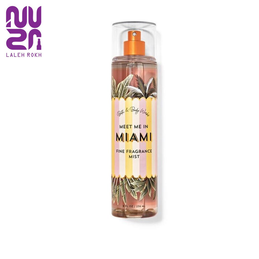 Bath and body meet me inn miami body mist بادی اسپلش بث اند بادی میت می این میامی