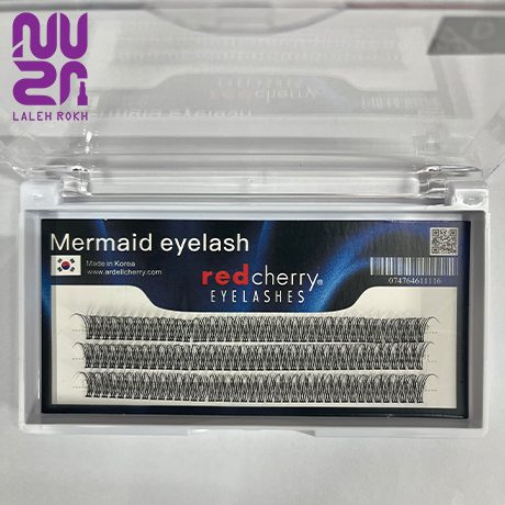 Red Cherry Mermaid Eyelash – 12mm مژه پری دریایی رد چری سایز 12 | Red Cherry Mermaid Eyelash – 12mm - تصویر 1