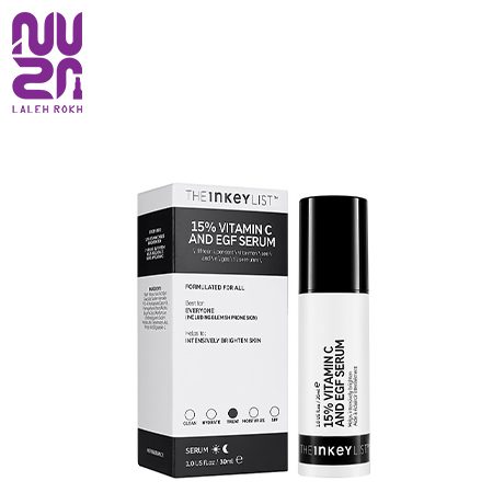 The INKEY List 15% Vitamin C and EGF Serum سرم ضد لک ویتامین سی 15% + EGF اینکی لیست 30میل | The INKEY List 15% Vitamin C and EGF Serum - تصویر 1