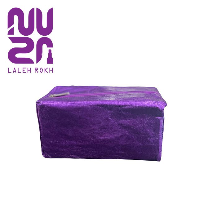 Clinique Rectangular Purple bag کیف آرایشی مستطیل بنفش کلینیک|Clinique Rectangular Purple bag - تصویر 1