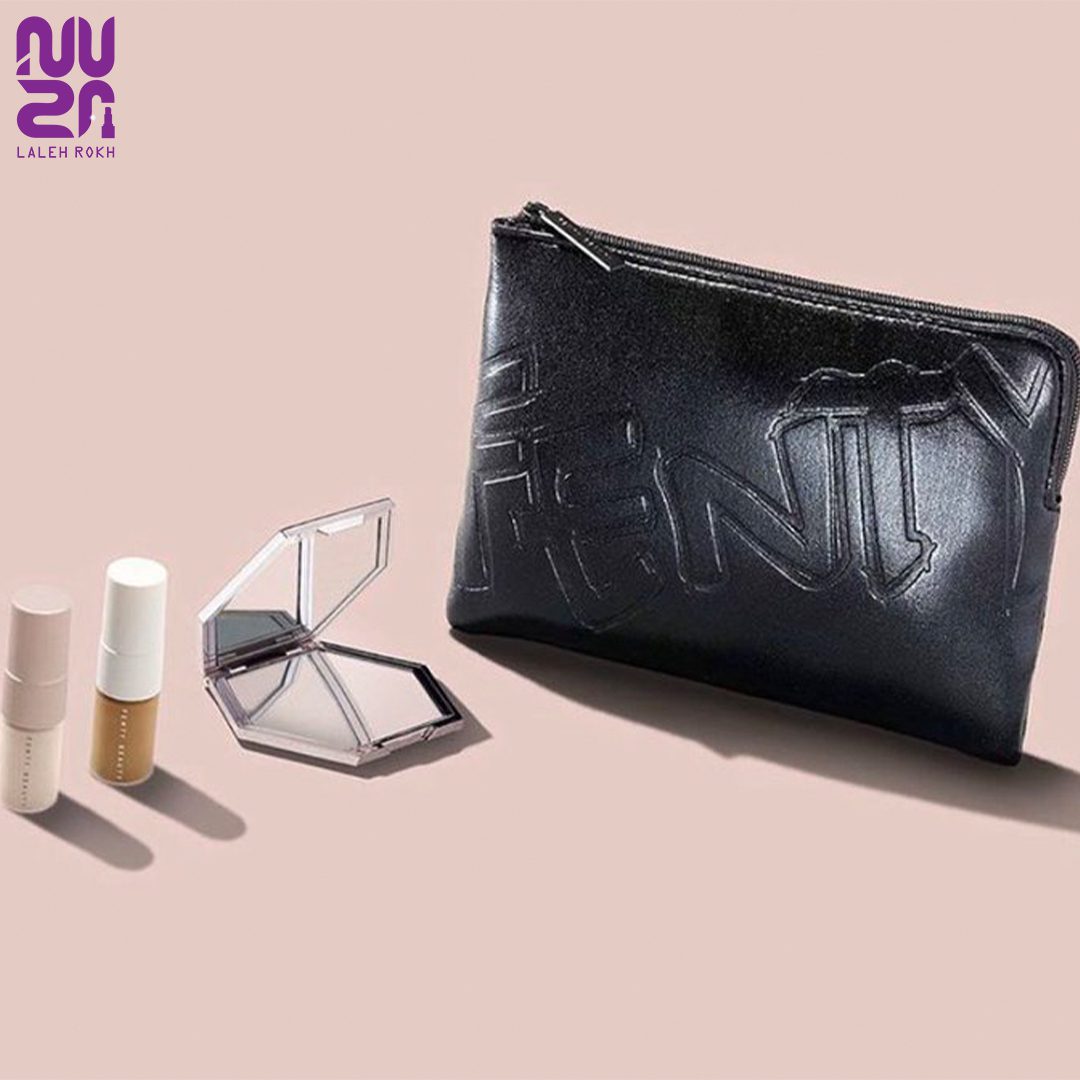 Fenty Beauty Makeup Bag کیف ارایشی فنتی بیوتی مشکی | Fenty Beauty Makeup Bag - تصویر 1
