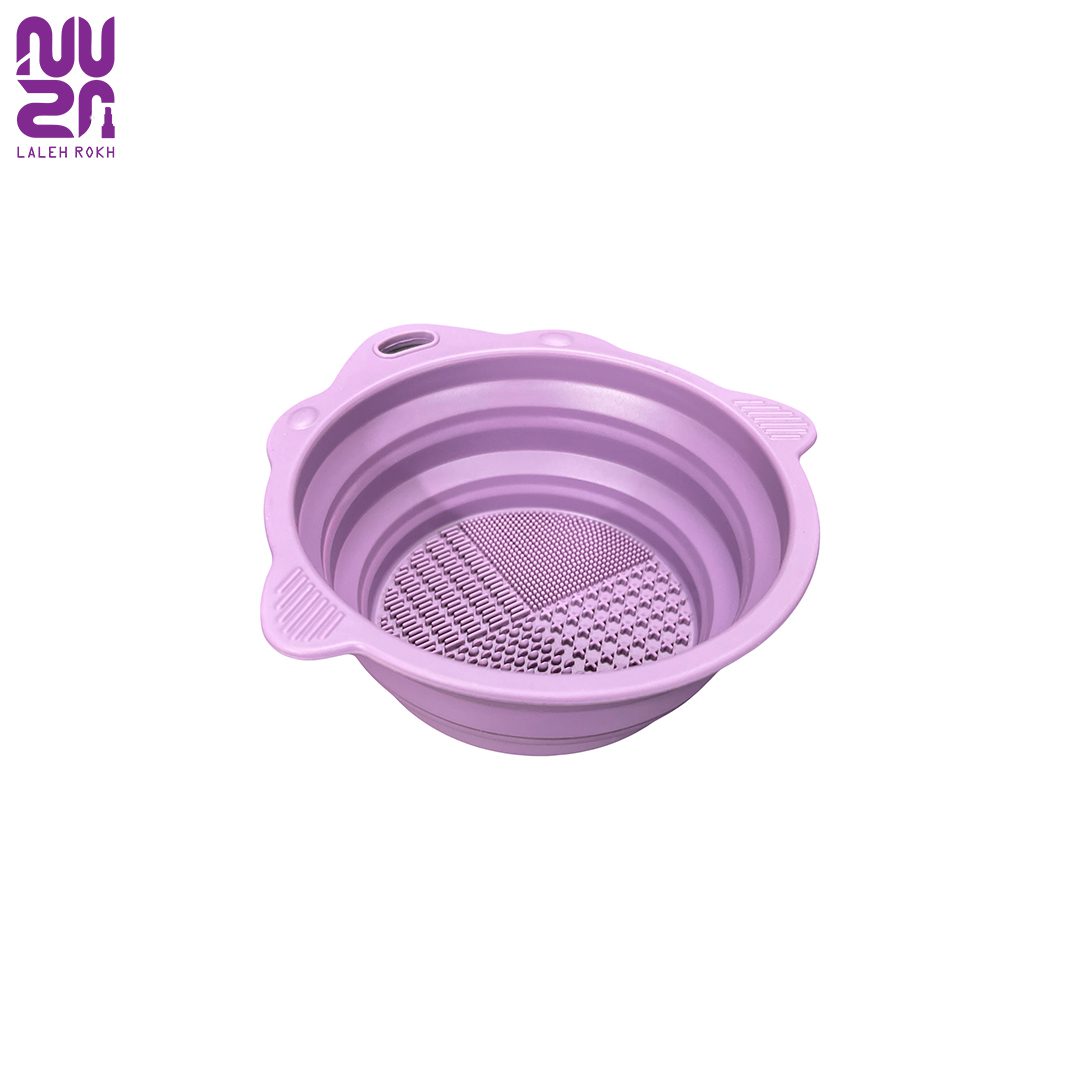Shein silicone brush cleanser circle4 براش شور سیلیکونی کاسه ای دایره ای شین(شیگلم)|Shein silicone brush cleanser circle - تصویر 1