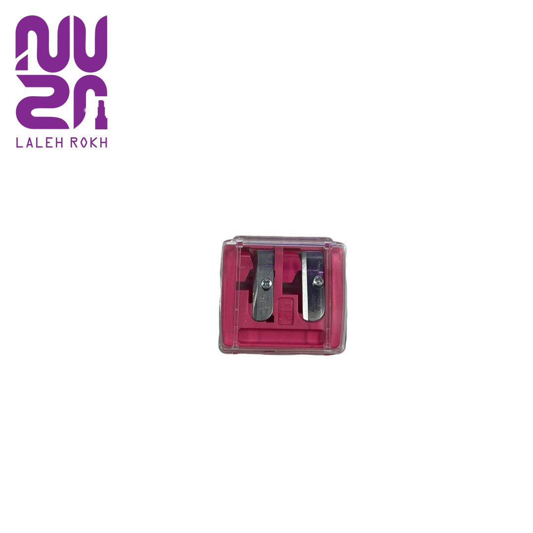 Safon pink twin pencil sharpener مداد تراش آلمانی دو قلو سافون - صورتی | Safon pink twin pencil sharpener - تصویر 1