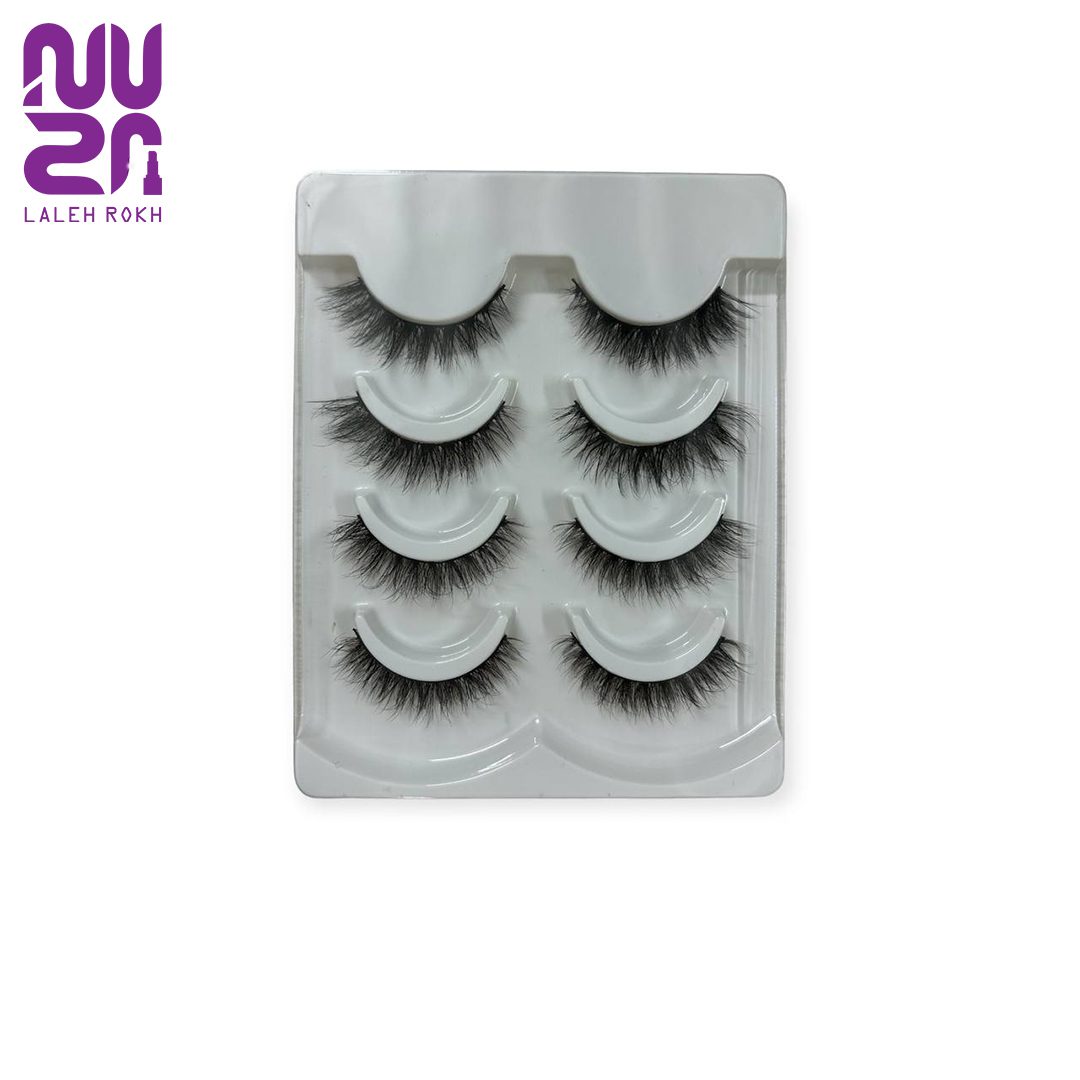 Sheglam 4 pairs of eyelashes code is sat-57-1 مژه 4 جفتی کد sat-57-1شیگلم(شین)|Sheglam 4 pairs of eyelashes code is sat-57-1 - تصویر 1