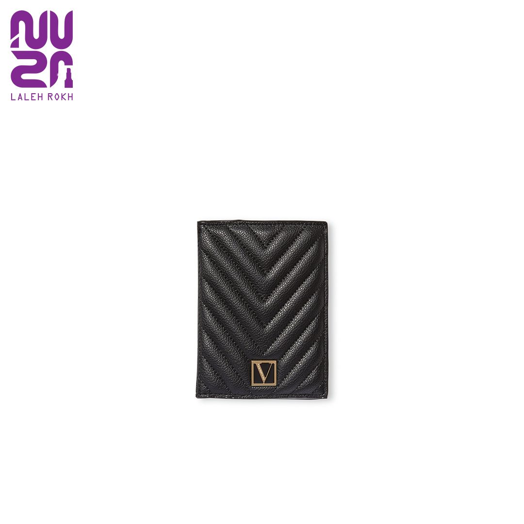 Victoria secret card bag black کیف کارت پاسپورتی مشکی ویکتوریا سکرت|Victoria secret passport card bag black - تصویر 1