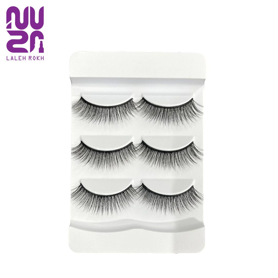 Vocalist 3pairs 3D Natural Soft Eyelashes-06 مژه مصنوعی سه بعدی 3عددی وکالیست - شماره 06 | Vocalist 3pairs 3D Natural Soft Eyelashes-06 - تصویر 1