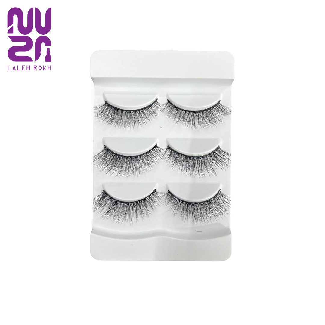 Vocalist 3pairs 3D Natural Soft Eyelashes-09 مژه مصنوعی سه بعدی 3عددی وکالیست - شماره 09 | Vocalist 3pairs 3D Natural Soft Eyelashes-09 - تصویر 1