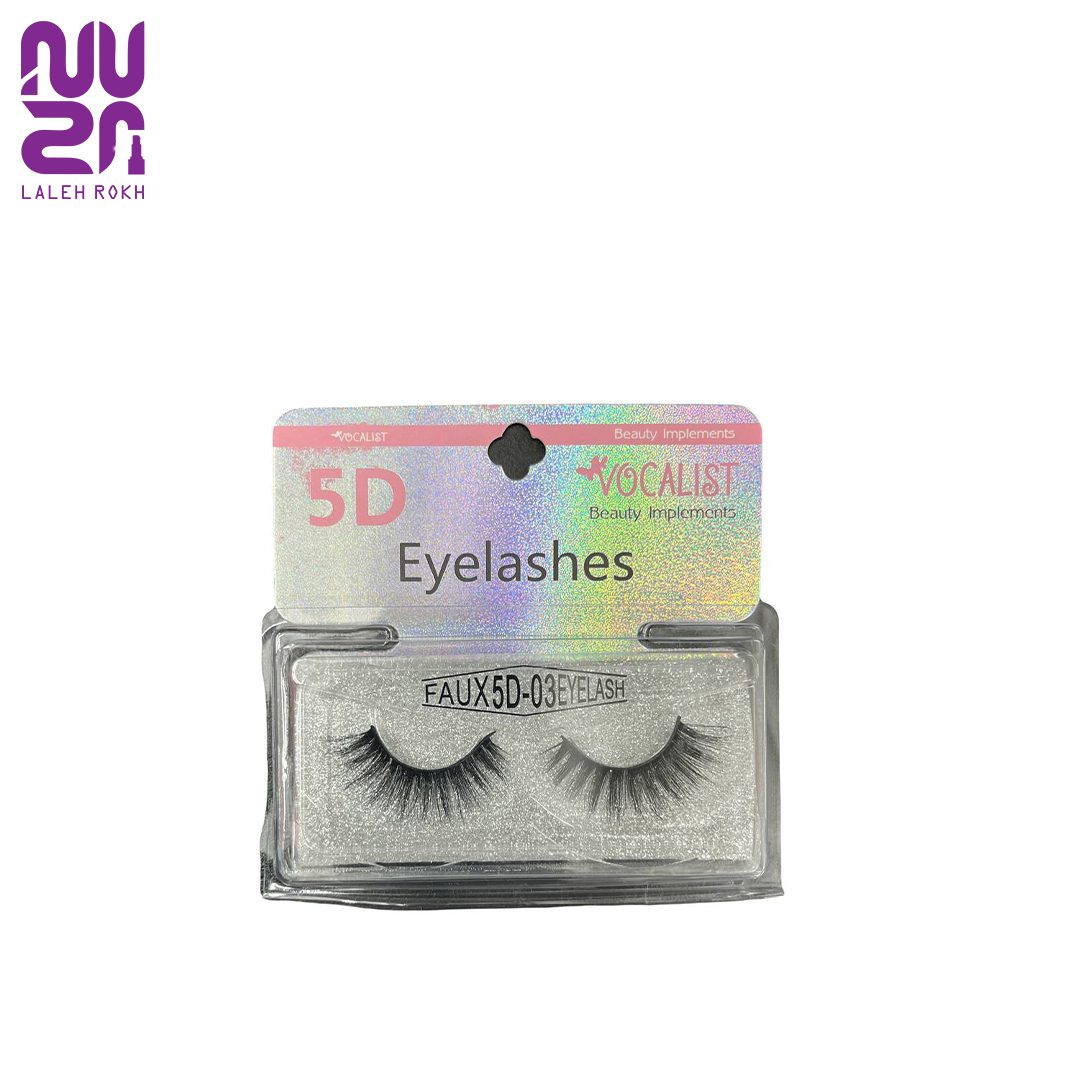 vocalist eyelash faux 5d-03 مژه مصنوعی مدل5D-03 وکالیست|vocalist eyelash faux 5d-03 - تصویر 1