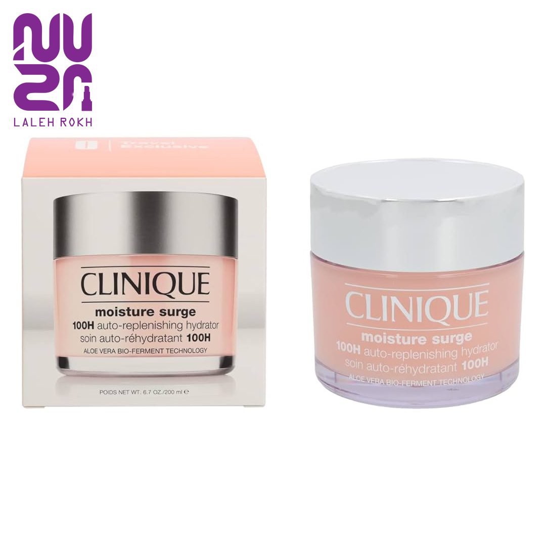 Clinique moisture surge 100hour Replenishing Hydrator 200ml ابرسان 100ساعته کلینیک انوع پوست 200میل | Clinique moisture surge 100hour Replenishing Hydrator 200ml - تصویر 1