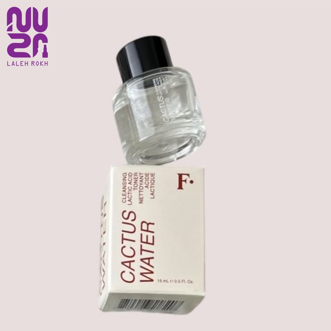 Freck Beauty Cactus Water Face Cleansing Lactic Acid Toner 15ml تونر لاکتیک اسید پاک کننده فرک بیوتی 15میل | Freck Beauty Cactus Water Face Cleansing Lactic Acid Toner 15ml - تصویر 1