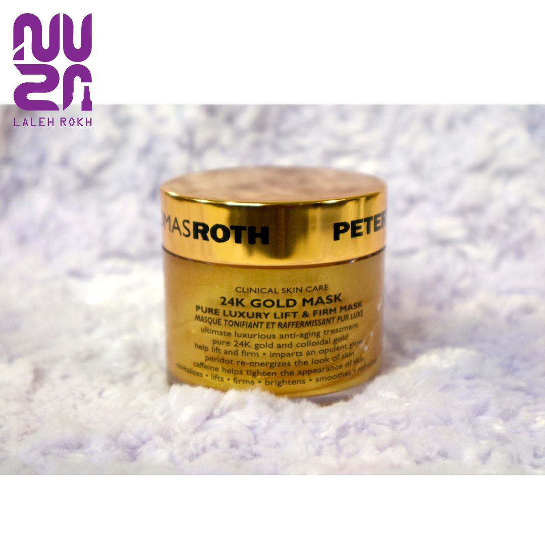Peter Thomas Roth 24K Gold Mask Pure Luxury Lift and Firm 50ml ماسک طلا 24 عیار لیفت کننده پیتر توماس 50میل(بدون جعبه) | Peter Thomas Roth 24K Gold Mask Pure Luxury Lift and Firm 50ml - تصویر 1