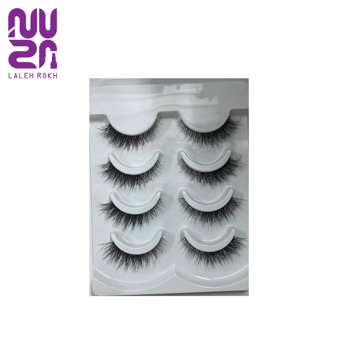 Sheglam 4 pairs of eyelashes code is soy-9-4 مژه 4 جفتی کد soy-9-4 شیگلم (شین)|Sheglam 4 pairs of eyelashes code is soy-9-4 - تصویر 1